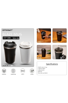 Offikraft Blaze Mug - Black